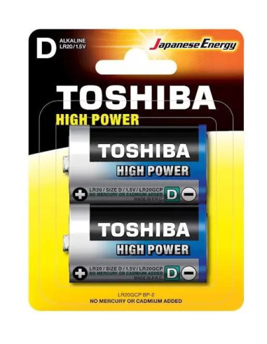 TOSHIBA Bateria LR20 High Power B2