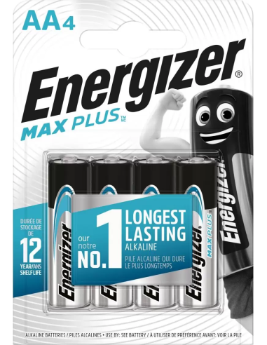 Energizer Bateria Max Plus LR6 AA B4