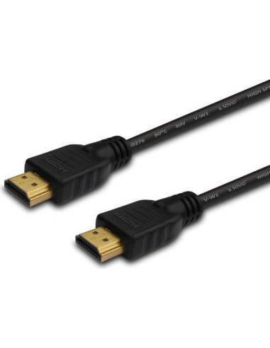 Kabel Elmak HDMI - HDMI 10m czarny (SAVIO CL-34)