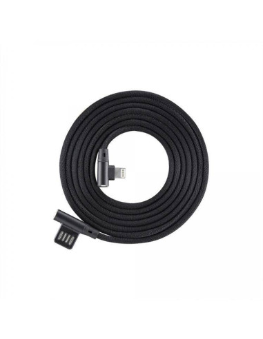 SBOX Kabel Lightning USB-8P-90B 1,5m 90° czarny