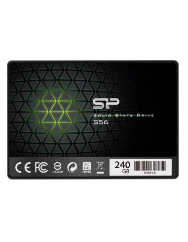 Dysk SSD SILICON POWER Slim S56 2.5″ 240 GB SATA III (6 Gb/s) 560MB/s 530MS/s